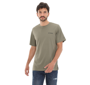 Columbia Utılızer Short Sleeve Crew Erkek T-Shirt Haki