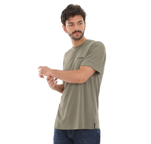 Columbia Utılızer Short Sleeve Crew Erkek T-Shirt Haki