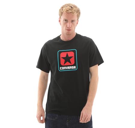 Converse Box Logo Tee T-Shirt Siyah