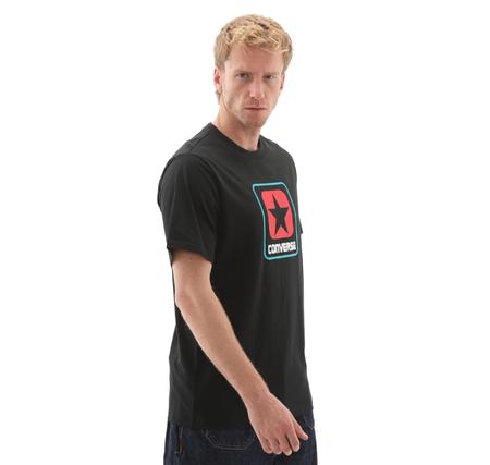 Converse Box Logo Tee T-Shirt Siyah