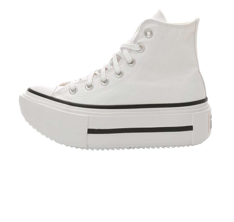 Converse Chuck Taylor All Star Lıft Double Stack Kadın Spor Ayakkabı Beyaz
