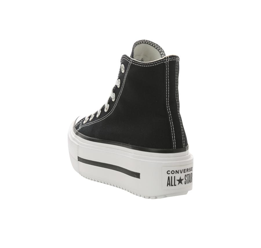 Converse Chuck Taylor All Star Lıft Double Stack Kadın Spor Ayakkabı Siyah Converse Chuck Taylor All Star Lıft Double Stack Kadın Spor Ayakkabı Siyah