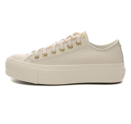 Converse Chuck Taylor All Star Lıft Kadın Spor Ayakkabı Krem