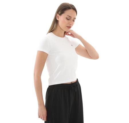 Converse Cropped T-Shırt T-Shirt Beyaz