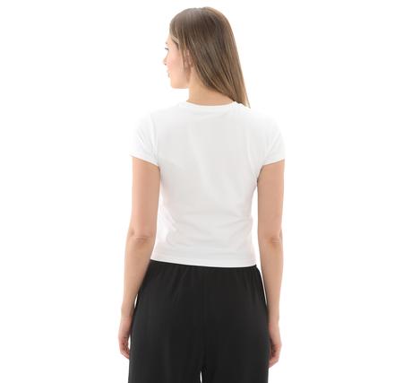 Converse Cropped T-Shırt T-Shirt Beyaz