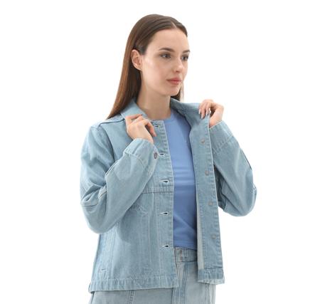 Converse Denım Work Coat Ceket İndigo