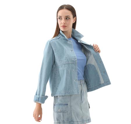 Converse Denım Work Coat Ceket İndigo