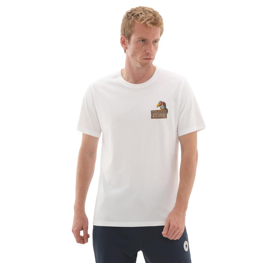 Converse Drıftwood Tee T-Shirt Beyaz Converse Drıftwood Tee T-Shirt Beyaz