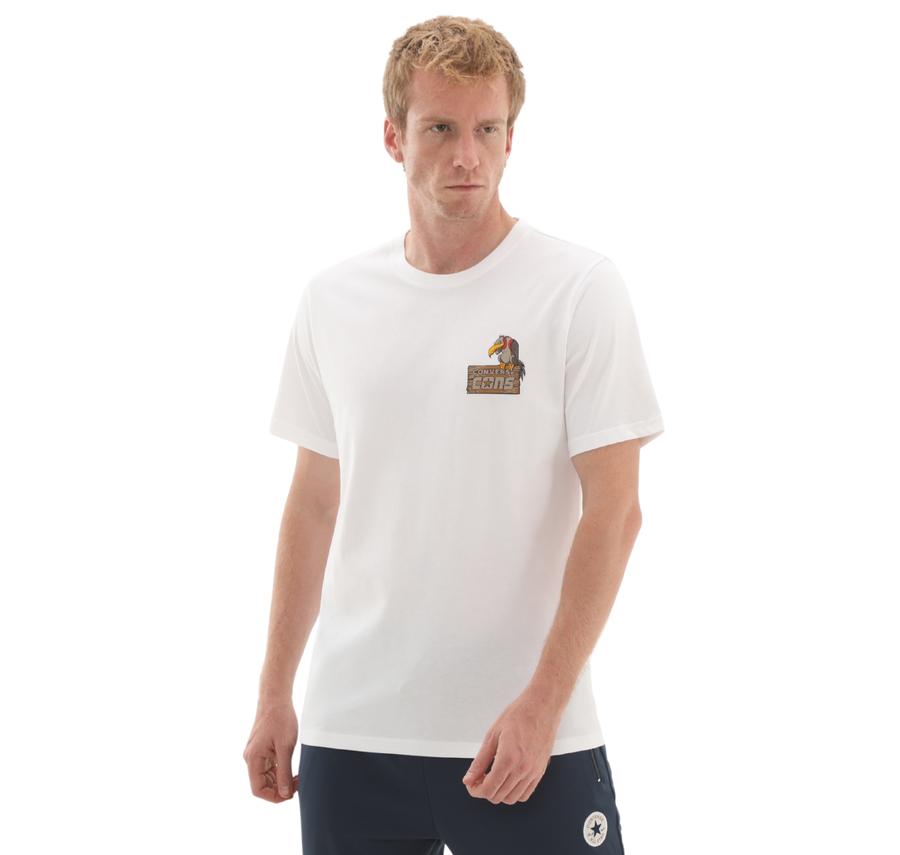 Converse Drıftwood Tee T-Shirt Beyaz Converse Drıftwood Tee T-Shirt Beyaz