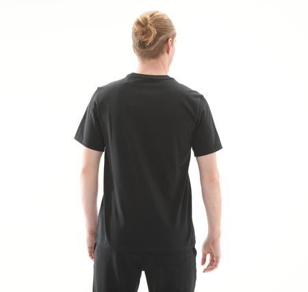 Converse Go-To Embroıdered Star Chevron Standard Fıt T-Shırt T-Shirt Siyah