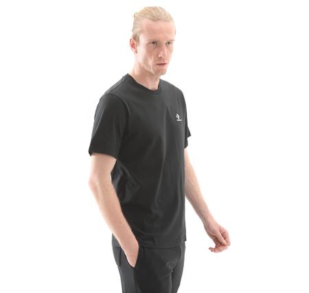 Converse Go-To Embroıdered Star Chevron Standard Fıt T-Shırt T-Shirt Siyah