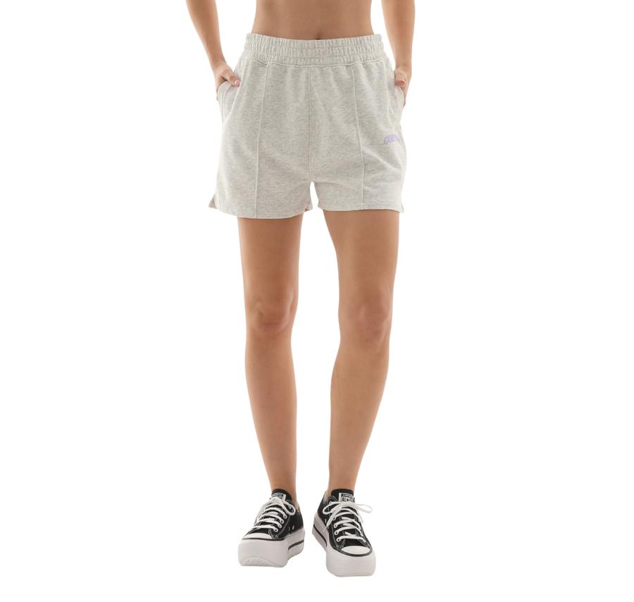 Converse Retro Shorts Kadın Şort Ve Kapri Gri Converse Retro Shorts Kadın Şort Ve Kapri Gri