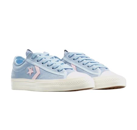 Converse Star Player 76 Colorful Suede Kadın Spor Ayakkabı Açık Mavi