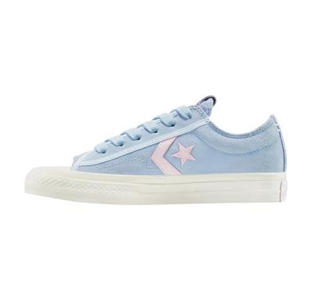 Converse Star Player 76 Colorful Suede Kadın Spor Ayakkabı Açık Mavi