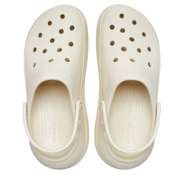 Crocs Classic Crush Clog Kadın Terlik Krem Crocs Classic Crush Clog Kadın Terlik Krem