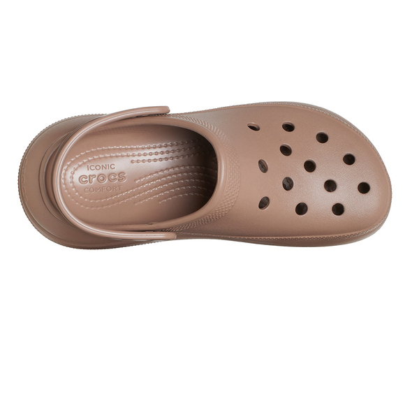 Crocs Classic Crush Clog Kadın Terlik Kahve Crocs Classic Crush Clog Kadın Terlik Kahve
