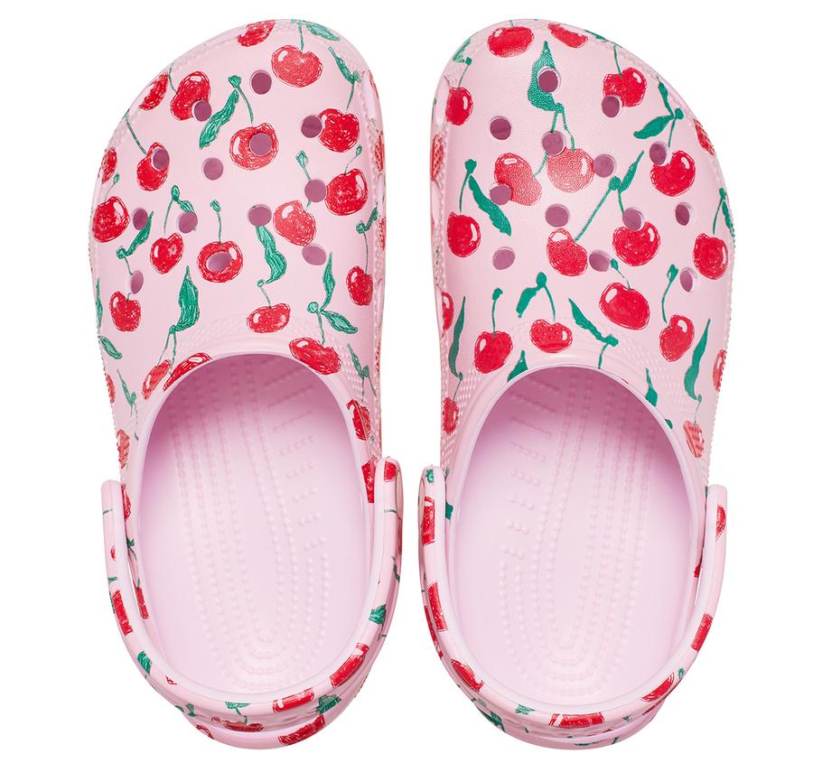 Crocs Classic Fresh Fruits Clog Terlik Pembe Crocs Classic Fresh Fruits Clog Terlik Pembe