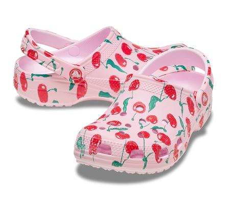 Crocs Classic Fresh Fruits Clog Terlik Pembe