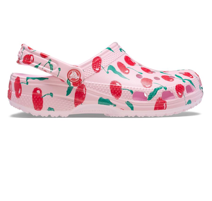 Crocs Classic Fresh Fruits Clog Terlik Pembe Crocs Classic Fresh Fruits Clog Terlik Pembe