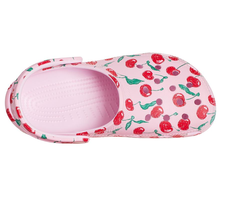 Crocs Classic Fresh Fruits Clog Terlik Pembe Crocs Classic Fresh Fruits Clog Terlik Pembe