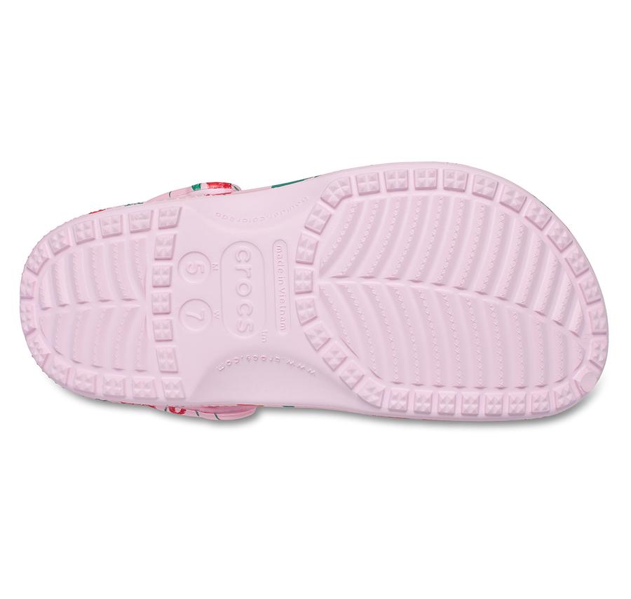 Crocs Classic Fresh Fruits Clog Terlik Pembe Crocs Classic Fresh Fruits Clog Terlik Pembe