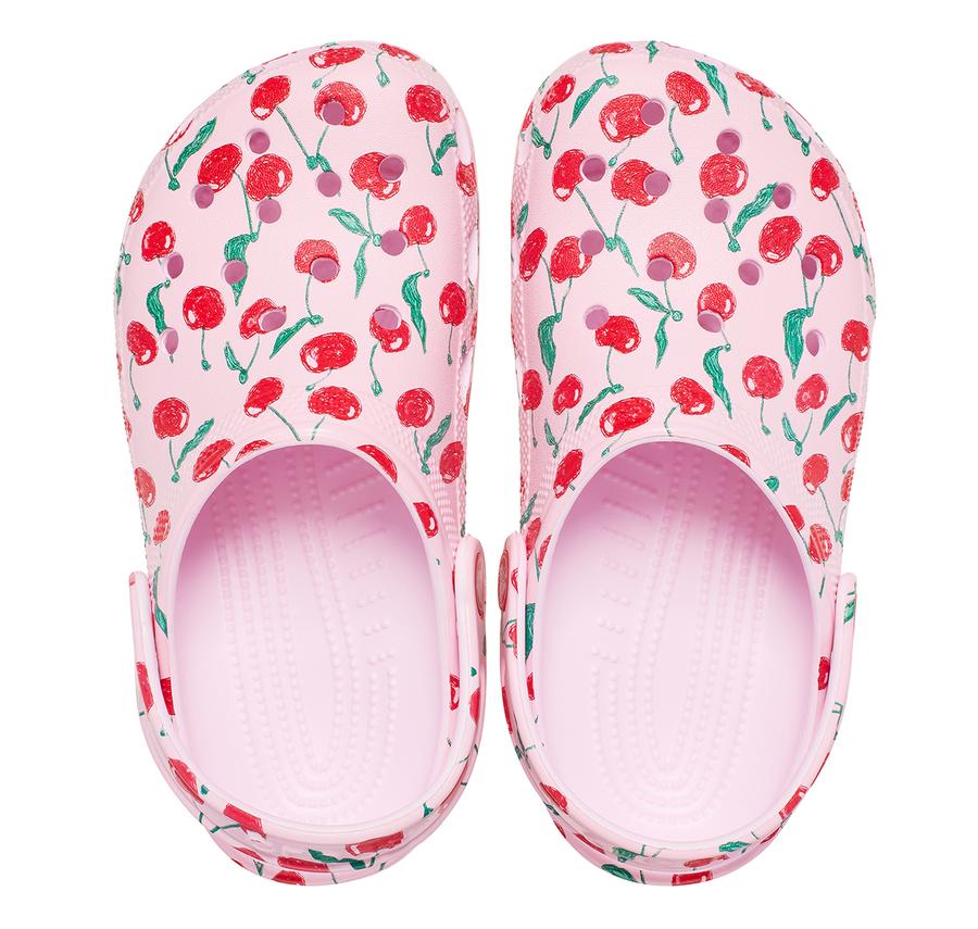 Crocs Classic Fresh Fruits Clog K Çocuk Terlik Pembe Crocs Classic Fresh Fruits Clog K Çocuk Terlik Pembe