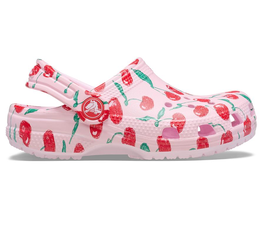 Crocs Classic Fresh Fruits Clog K Çocuk Terlik Pembe Crocs Classic Fresh Fruits Clog K Çocuk Terlik Pembe