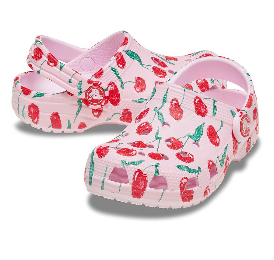 Crocs Classic Fresh Fruits Clog K Çocuk Terlik Pembe Crocs Classic Fresh Fruits Clog K Çocuk Terlik Pembe