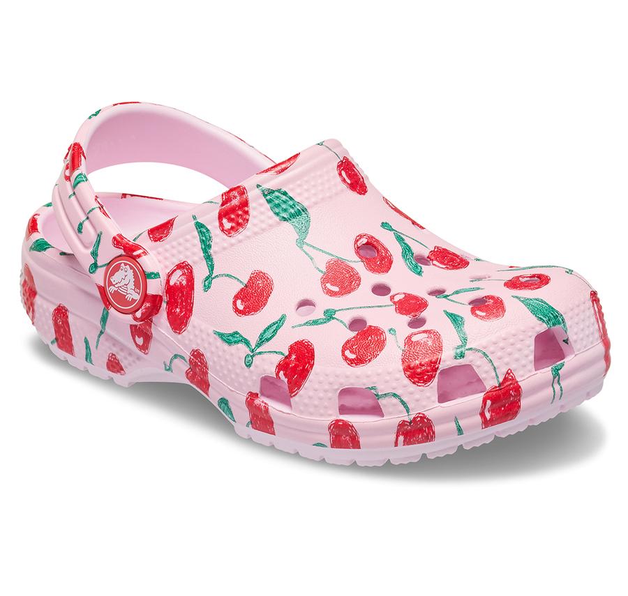 Crocs Classic Fresh Fruits Clog K Çocuk Terlik Pembe Crocs Classic Fresh Fruits Clog K Çocuk Terlik Pembe