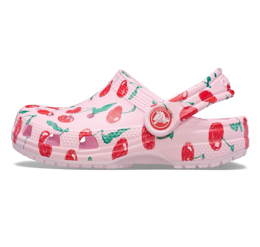 Crocs Classic Fresh Fruits Clog K Çocuk Terlik Pembe Crocs Classic Fresh Fruits Clog K Çocuk Terlik Pembe