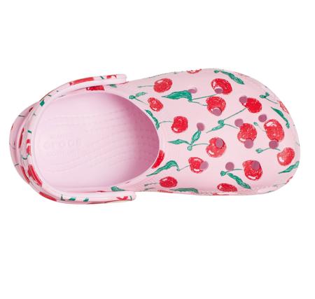 Crocs Classic Fresh Fruits Clog T Çocuk Terlik Pembe