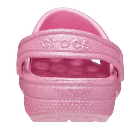 Crocs Classic Glitter Clog K Çocuk Terlik Pembe