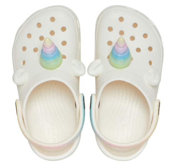 Crocs Classic Iam Rainbow Unicorncgt Çocuk Terlik Beyaz Crocs Classic Iam Rainbow Unicorncgt Çocuk Terlik Beyaz