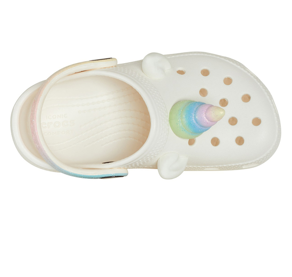 Crocs Classic Iam Rainbow Unicorncgt Çocuk Terlik Beyaz Crocs Classic Iam Rainbow Unicorncgt Çocuk Terlik Beyaz