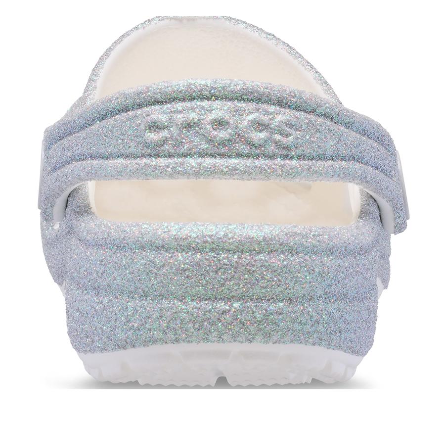 Crocs Classic Iridescent Glitter Cgt Çocuk Terlik Gri Crocs Classic Iridescent Glitter Cgt Çocuk Terlik Gri