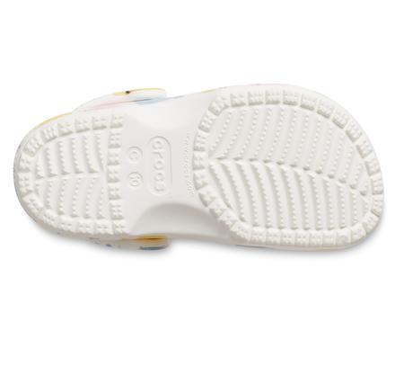 Crocs Classic Pastel Pets Clog T Çocuk Beyaz