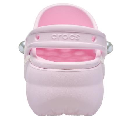 Crocs Classic Platform Pearl Clog Kadın Terlik Pembe