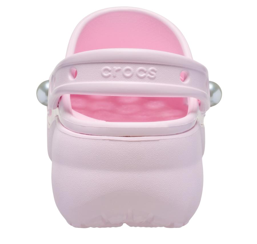 Crocs Classic Platform Pearl Clog Kadın Terlik Pembe Crocs Classic Platform Pearl Clog Kadın Terlik Pembe