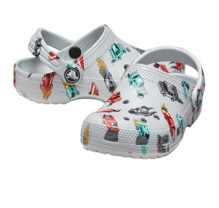 Crocs Classic Race Cars Graphic Cg T Çocuk Terlik Gri