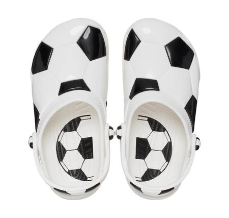 Crocs Classic Soccer Ball Clog K Çocuk Terlik Beyaz