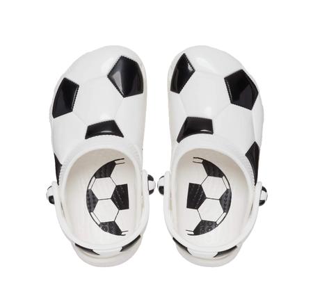 Crocs Classic Soccer Ball Clog T Çocuk Terlik Beyaz