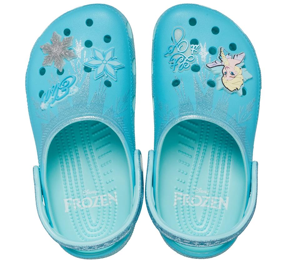 Crocs Frozen Elsa Classic Clog K Çocuk Terlik Turkuaz Crocs Frozen Elsa Classic Clog K Çocuk Terlik Turkuaz