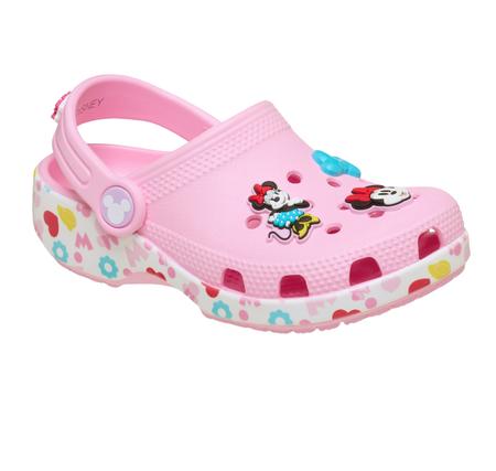 Crocs Mickey Frnds Minnie Cls Clg T Çocuk T-Shirt Pembe