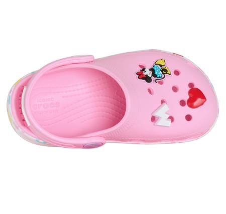Crocs Mickey Frnds Minnie Cls Clg T Çocuk T-Shirt Pembe