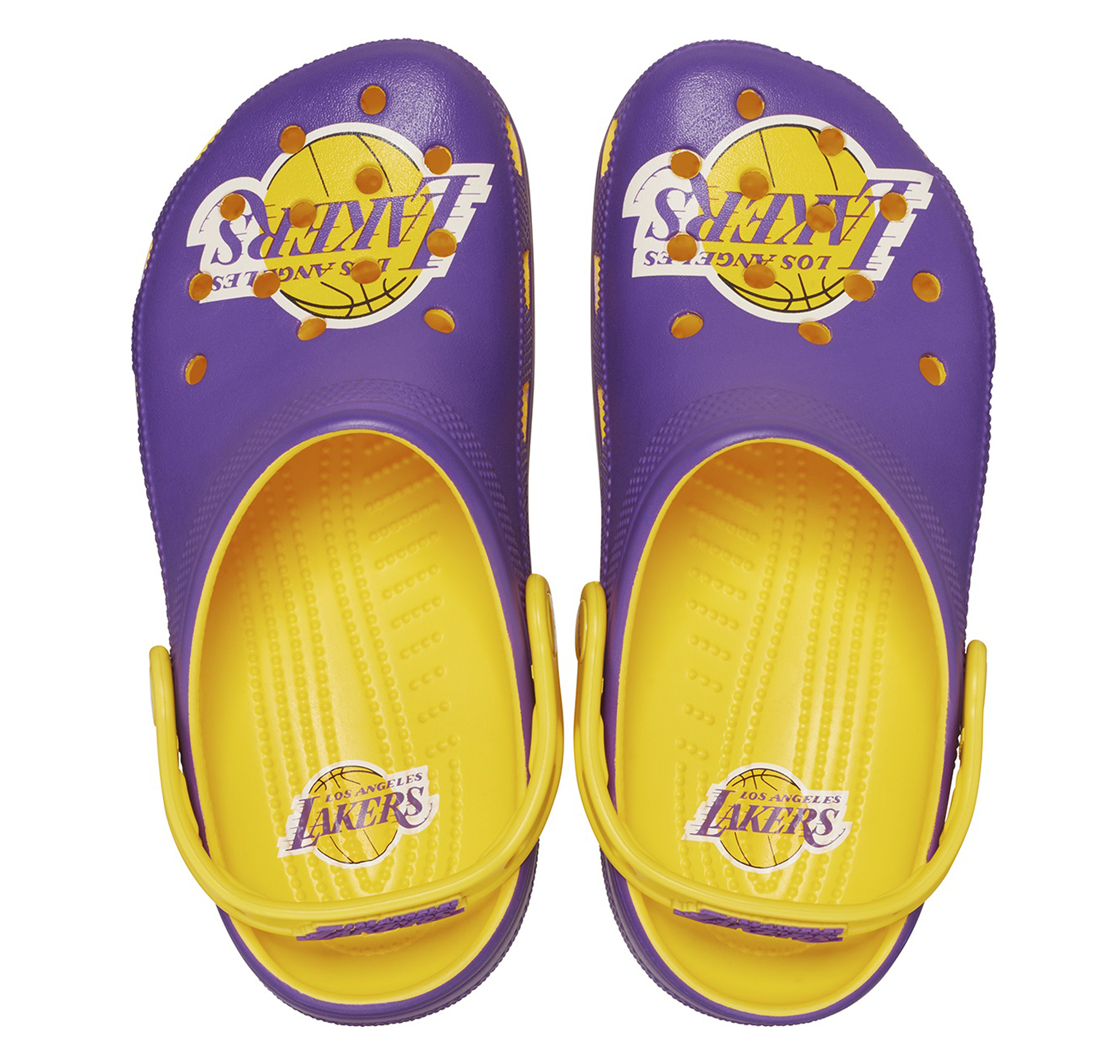 Unisex шлепки Crocs Nba Los Angeles Lakers Cls Clg Terlik