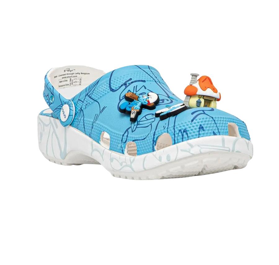 Crocs Smurfs Classic Clog Terlik Mavi Crocs Smurfs Classic Clog Terlik Mavi