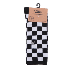 Vans Checkerboard Iı Crew (9.5-13, 1P) Erkek Çorap Siyah