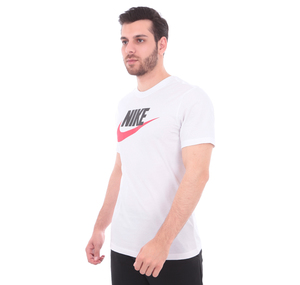 Nike M Nsw Tee Icon Futura Erkek T-Shirt Beyaz