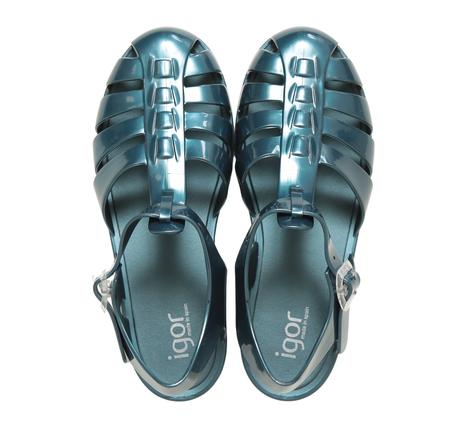 İgor Bb340 Bıarrıtz Metal Kadın Sandalet Lacivert