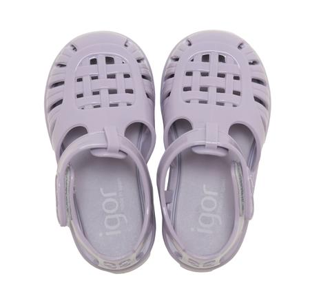 İgor S10311 Tobby Gloss Çocuk Sandalet Mor